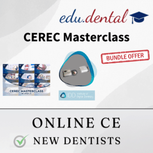 CEREC मास्टरक्लास कोर्स बंडल - इंस्टीट्यूट ऑफ डिजिटल डेंटिस्ट्री ऑनलाइन CE