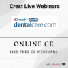 Crest + Oral B Webinars CE gratuitos - Edu Dental