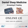 Curso de Apneia do Sono - Triagem e Tratamento da Apneia do Sono - Ce Edu Dental